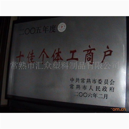 十佳個體工商戶